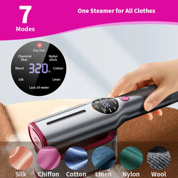 LazyFresh 2-In-1 Travel Steamer